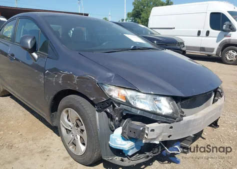 2013 Honda Civic Lx из США, поврежденный, VIN 19XFB2F52DE067330